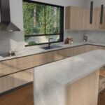 Caesarstone 4044 Airy Concrete Kitchen