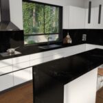 Caesarstone 5101 Empira Black Kitchen