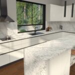 Caesarstone 5171 Arabetto Kitchen
