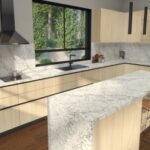 Caesarstone 5171 Arabetto Kitchen