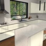 Caesarstone 6131 Bianco Drift Kitchen