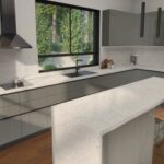 Caesarstone 6131 Bianco Drift Kitchen